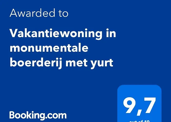 Vakantiewoning In Monumentale Boerderij Met Yurt * Eckelrade
