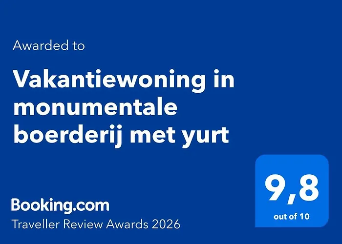 Сasa de vacaciones Vakantiewoning In Monumentale Boerderij Met Yurt *